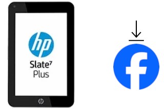 Comment installer Facebook sur un HP Slate7 Plus