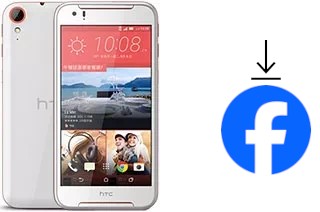 Comment installer Facebook sur un HTC Desire 830