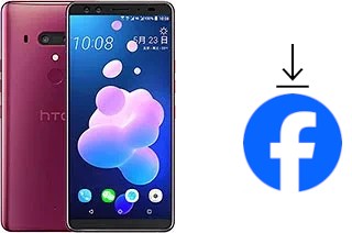 Comment installer Facebook sur un HTC U12+