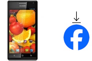 Comment installer Facebook sur un Huawei Ascend P1s