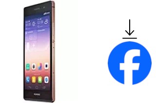 Comment installer Facebook sur un Huawei Ascend P7 Sapphire Edition