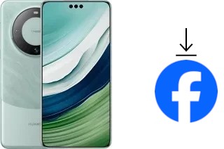 Comment installer Facebook sur un Huawei Mate 60 Pro