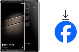 Comment installer Facebook sur un Huawei Mate 10 Porsche Design