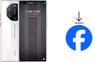 Comment installer Facebook sur un Huawei Mate 40 RS Porsche Design