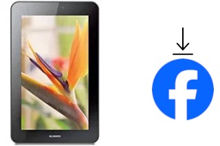 Comment installer Facebook sur un Huawei MediaPad 7 Youth2