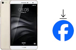 Comment installer Facebook sur un Huawei MediaPad M2 7.0