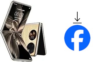 Comment installer Facebook sur un Huawei P50 Pocket