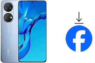 Comment installer Facebook sur un Huawei P50E