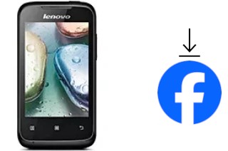 Comment installer Facebook sur un Lenovo A269i