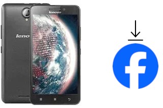 Comment installer Facebook sur un Lenovo A5000