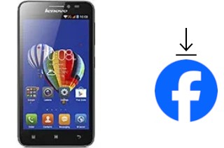 Comment installer Facebook sur un Lenovo A606