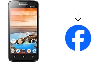 Comment installer Facebook sur un Lenovo A680