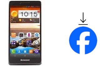 Comment installer Facebook sur un Lenovo A880