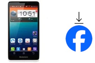 Comment installer Facebook sur un Lenovo A889