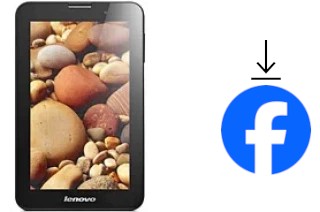 Comment installer Facebook sur un Lenovo IdeaTab A3000