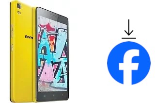 Comment installer Facebook sur un Lenovo K3 Note