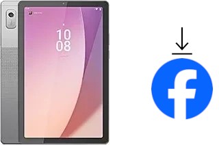 Comment installer Facebook sur un Lenovo Tab M9