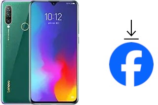 Comment installer Facebook sur un Lenovo Z6 Youth