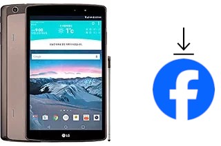 Comment installer Facebook sur un LG G Pad II 8.3 LTE