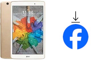 Comment installer Facebook sur un LG G Pad X 8.0