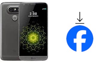 Comment installer Facebook sur un LG G5 SE