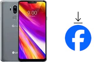 Comment installer Facebook sur un LG G7 ThinQ