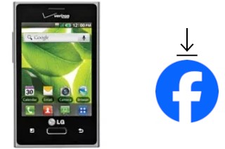 Comment installer Facebook sur un LG Optimus Zone VS410