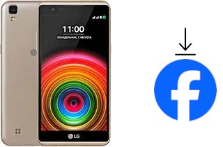Comment installer Facebook sur un LG X power