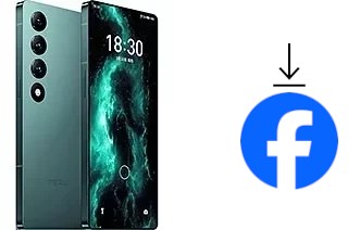 Comment installer Facebook sur un Meizu 20 Infinity