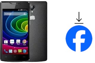 Comment installer Facebook sur un Micromax Bolt D320