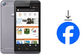 Comment installer Facebook sur un Micromax Canvas Fire 4 A107