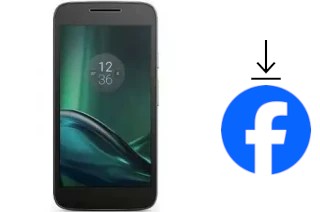 Comment installer Facebook sur un Moto G4 Play