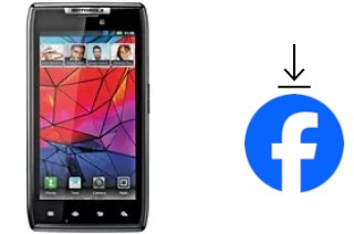 Comment installer Facebook sur un Motorola RAZR XT910