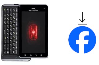 Comment installer Facebook sur un Motorola DROID 3