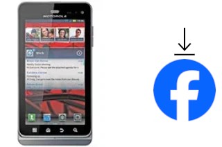 Comment installer Facebook sur un Motorola MILESTONE 3 XT860