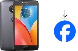 Comment installer Facebook sur un Motorola Moto E4 Plus