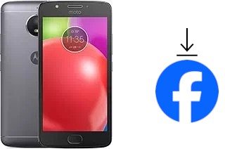 Comment installer Facebook sur un Motorola Moto E4