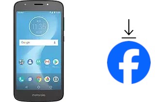 Comment installer Facebook sur un Motorola Moto E5 Cruise