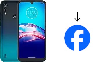 Comment installer Facebook sur un Motorola Moto E6s (2020)