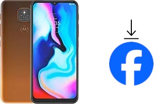 Comment installer Facebook sur un Motorola Moto E7 Plus