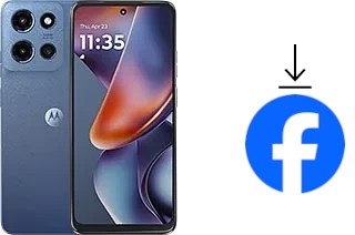 Comment installer Facebook sur un Motorola Moto G (2025)