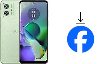 Comment installer Facebook sur un Motorola Moto G54 (China)