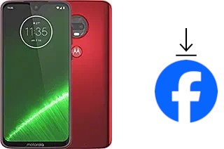 Comment installer Facebook sur un Motorola Moto G7 Plus