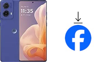 Comment installer Facebook sur un Motorola Moto G85