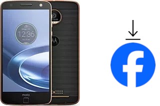 Comment installer Facebook sur un Motorola Moto Z Force