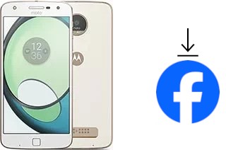 Comment installer Facebook sur un Motorola Moto Z Play