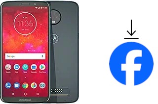 Comment installer Facebook sur un Motorola Moto Z3 Play