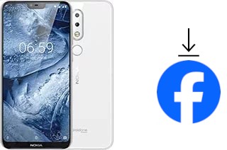 Comment installer Facebook sur un Nokia 6.1 Plus (Nokia X6)