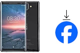 Comment installer Facebook sur un Nokia 8 Sirocco