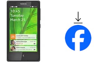 Comment installer Facebook sur un Nokia X+